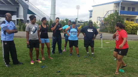 matakibau_coaching the participants_practical session