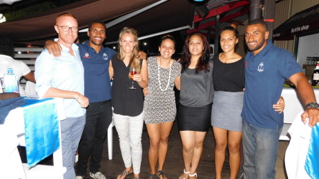 Vodafone Fiji 7s Reps with Guests