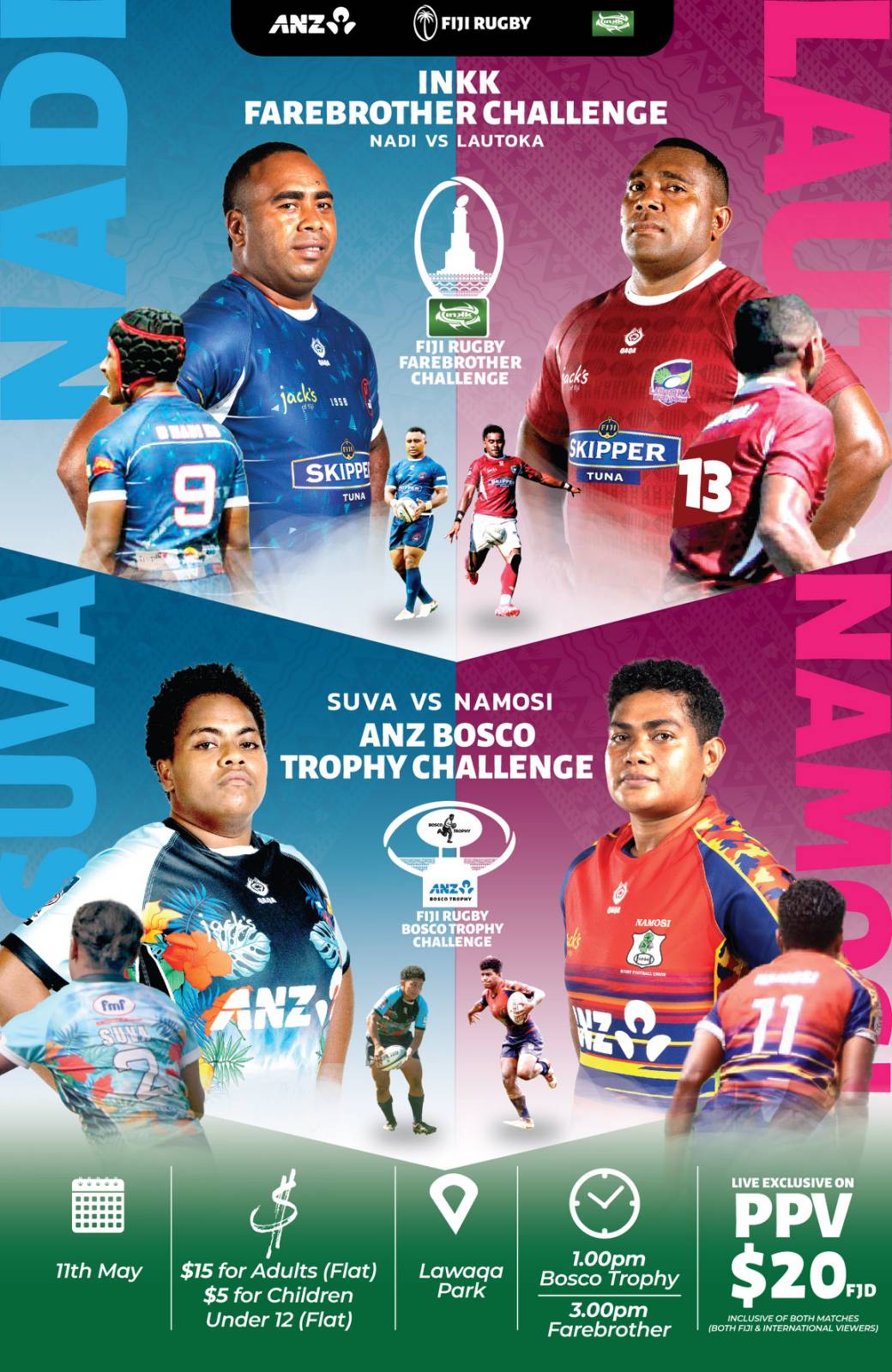 Official Website of Fiji Rugby Union » FBC TV Pay-Per-View Broadcast of ...